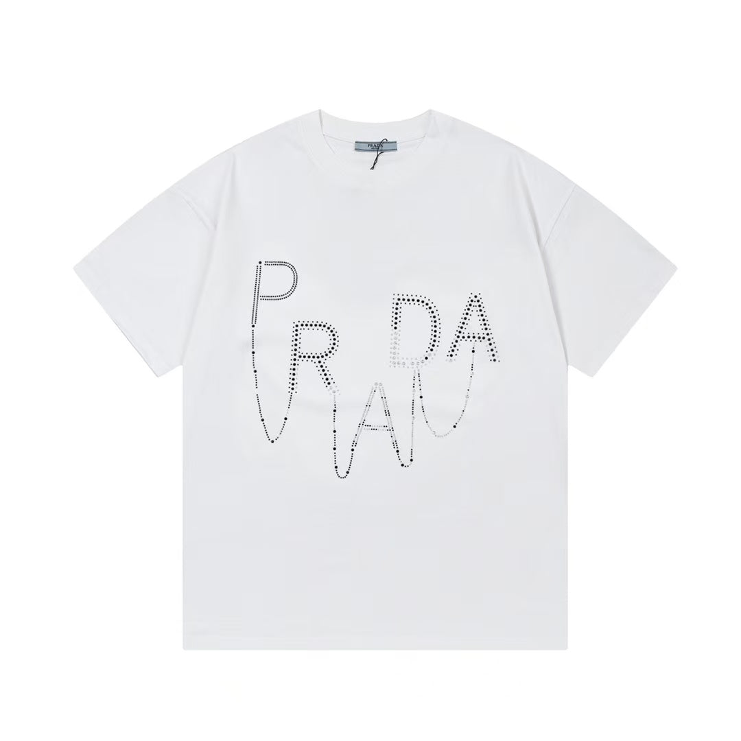 Prada diamond lining with connection Tee