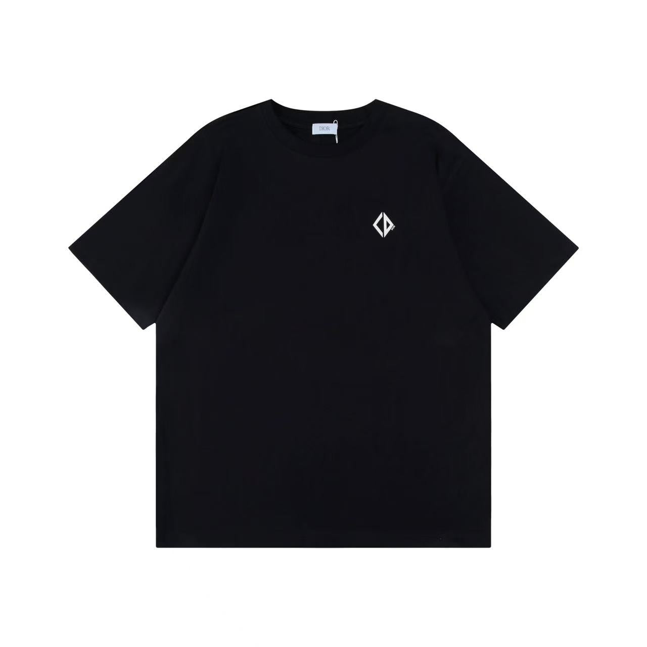Dior CD Diamond Engraved Logo Tee
