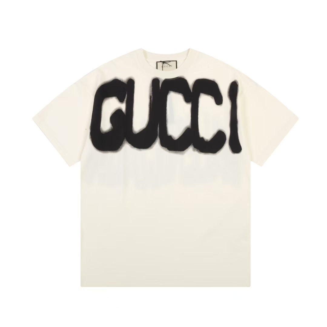 Gucci Spray Paint Wording Tee