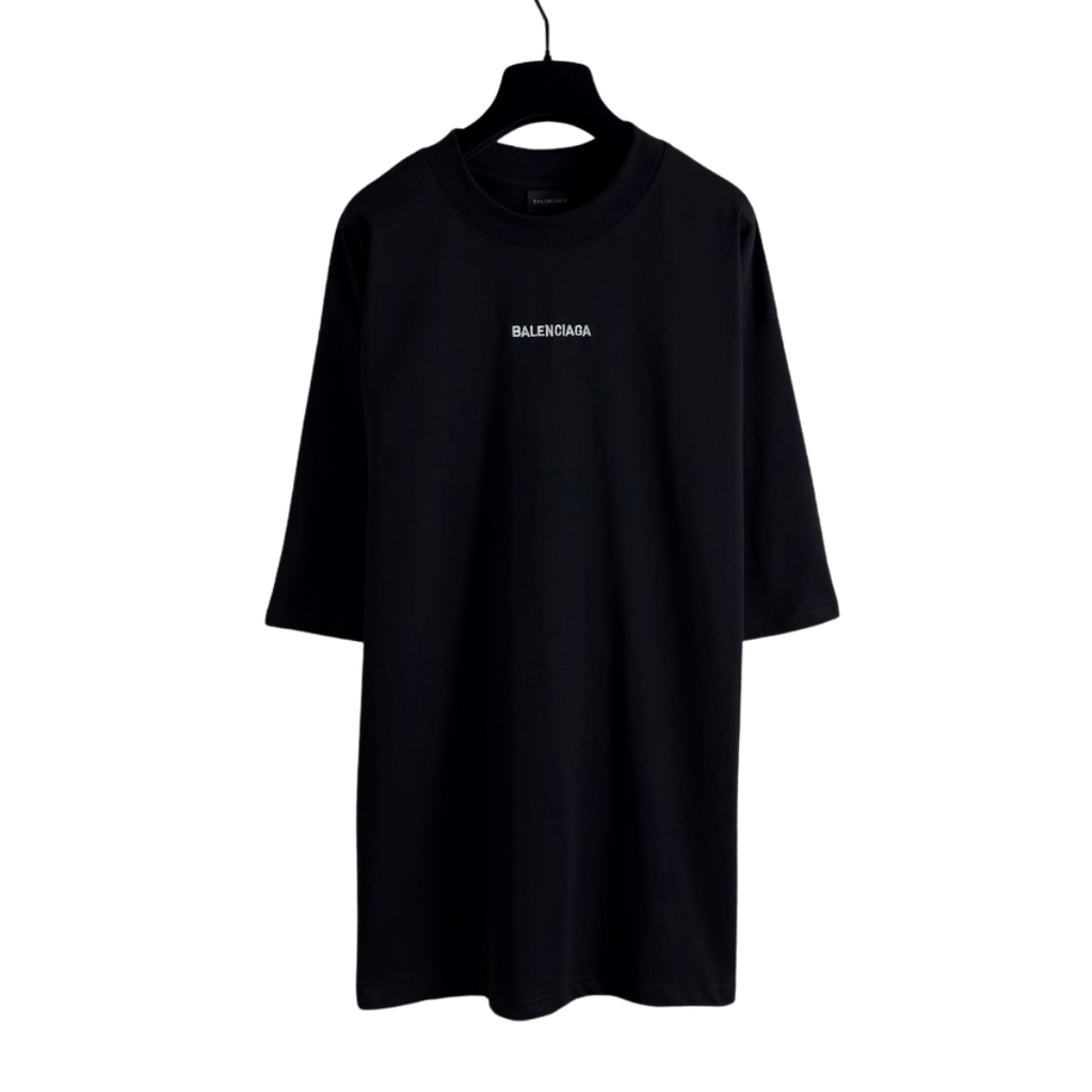 Balenciaga small embroidered logo Tee