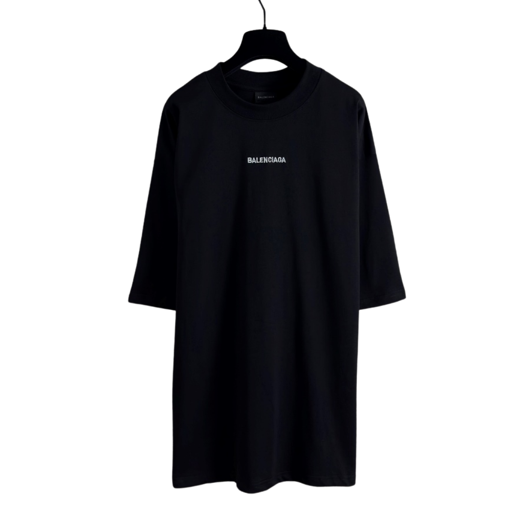 Balenciaga small embroidered logo Tee