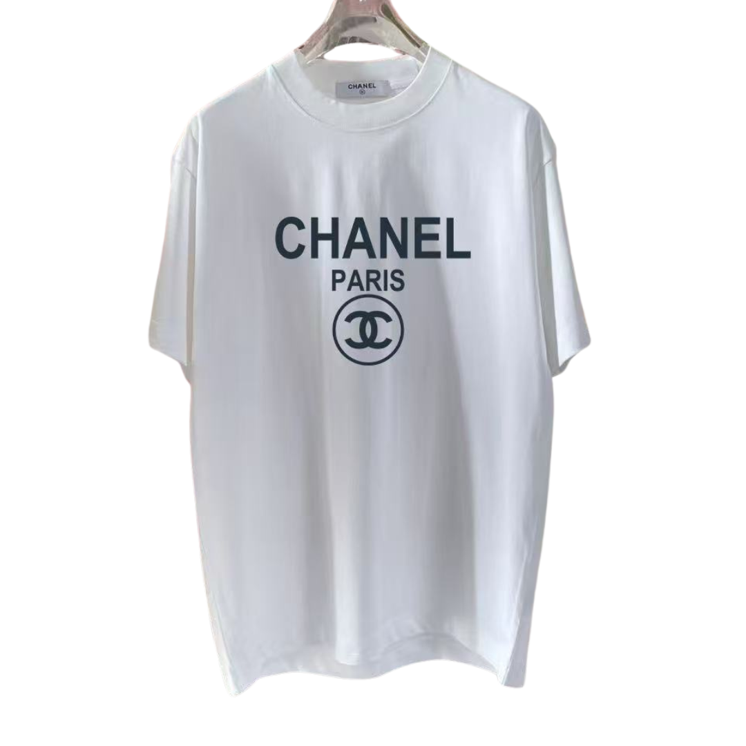 Chanel Double C Printed Designed Tee
