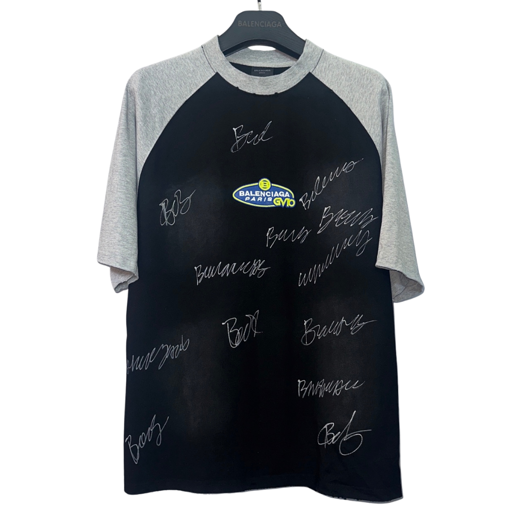 Balenciagia Embroidered GV10 Tee