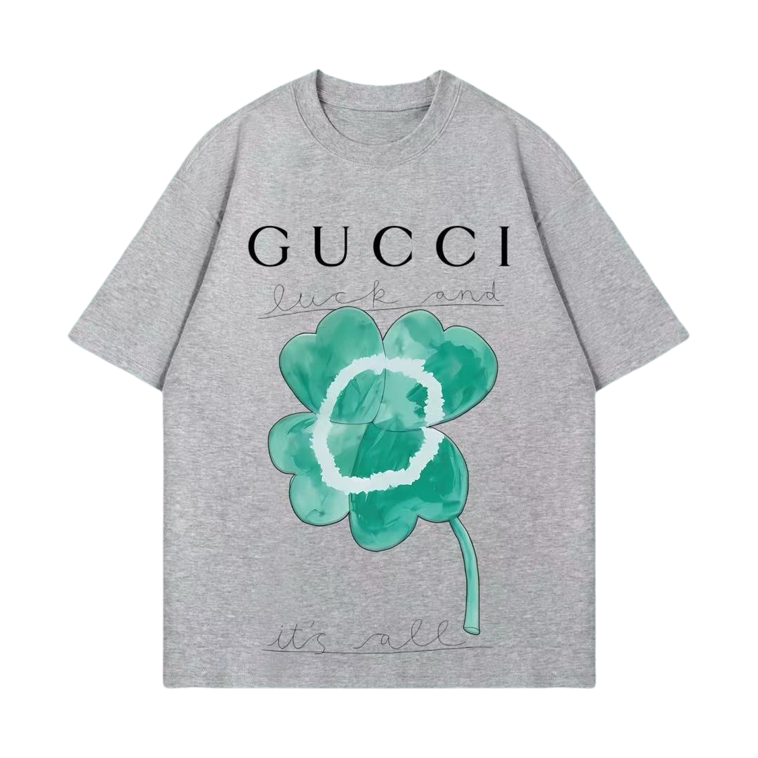 Gucci Clover Printed Designed Tee