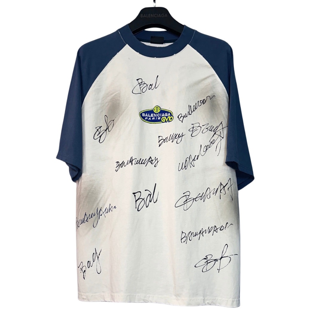 Balenciagia Embroidered GV10 Tee