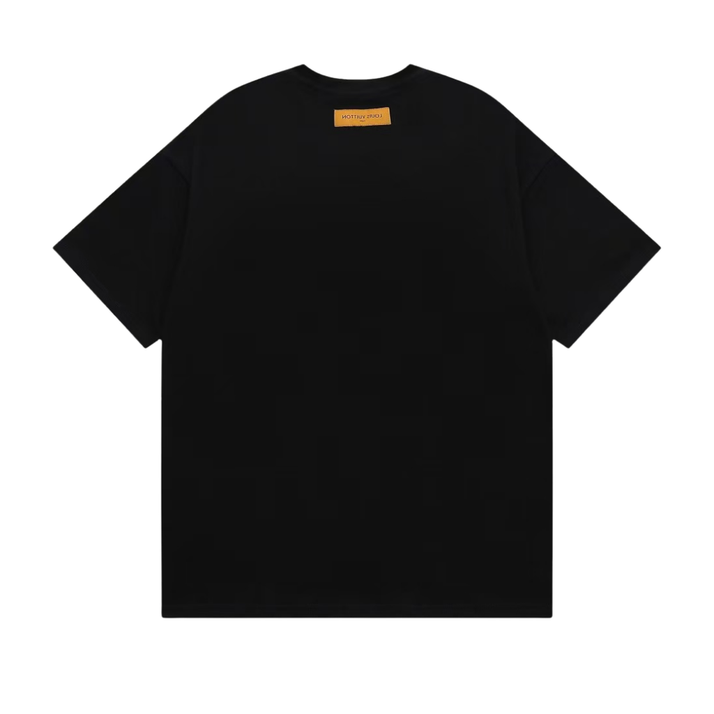 Louis Vuitton T-Shirt flower with embroidered paint