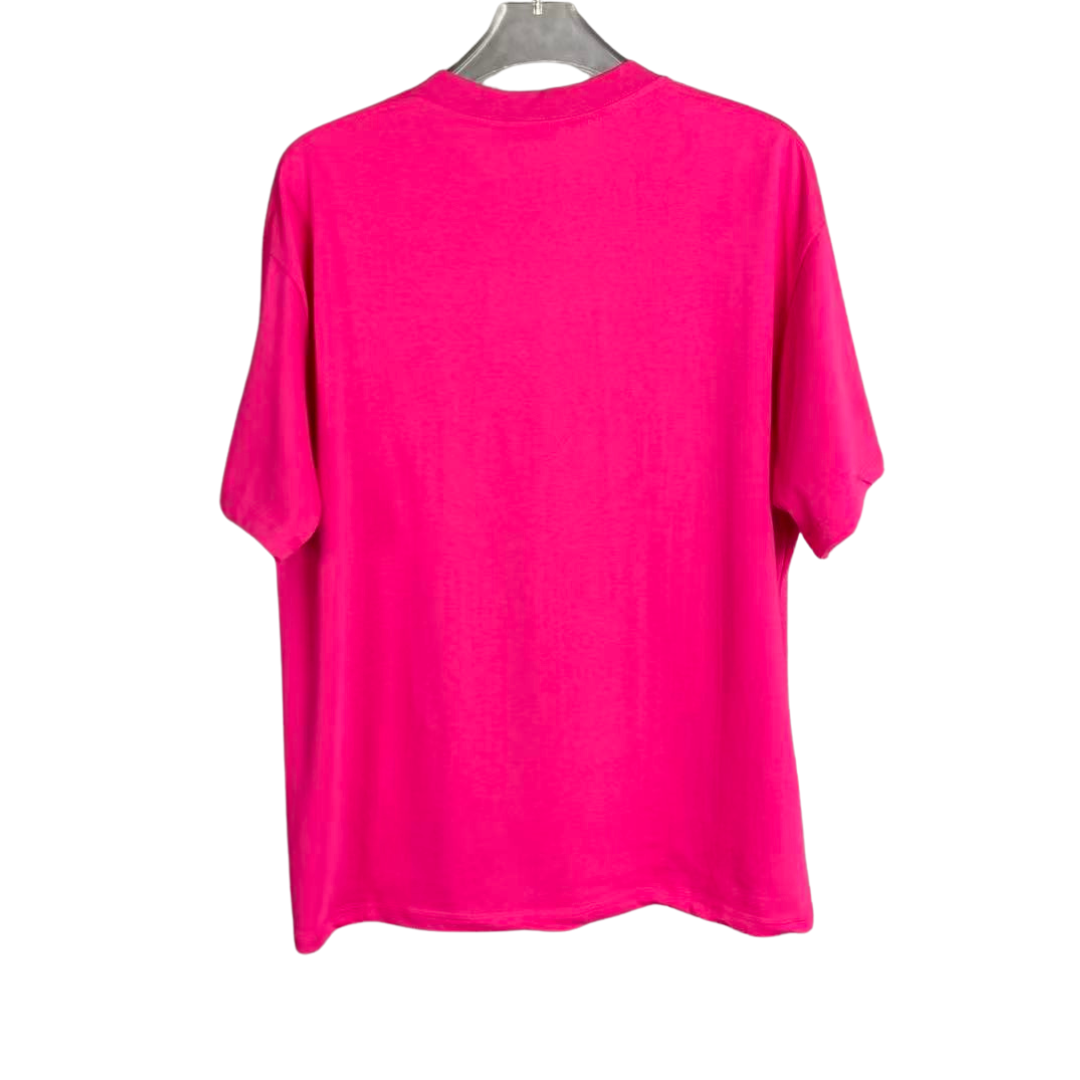 Chanel Pearl Diamond Double C Logo Tee