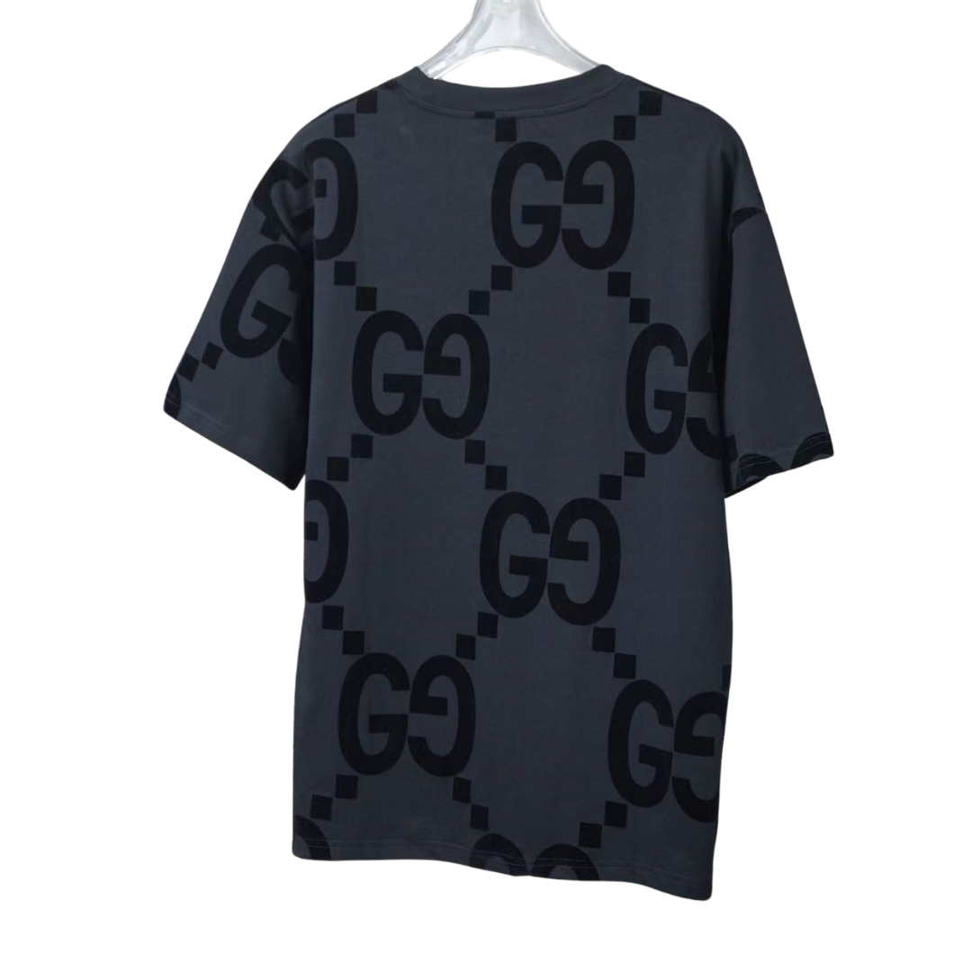 Gucci Full Big GC Fur Logo Tee