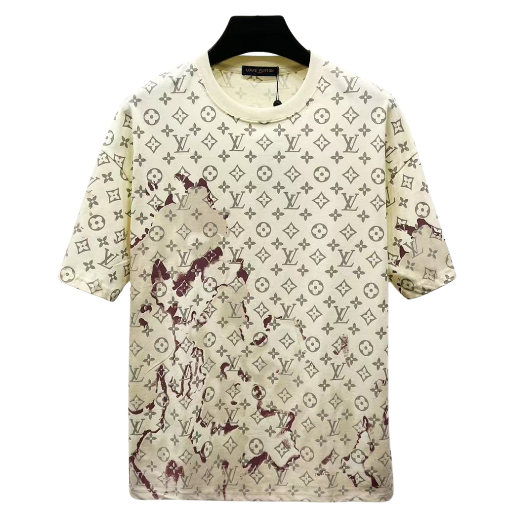 Louis Vuitton T-Shirt full monogram logo with haze