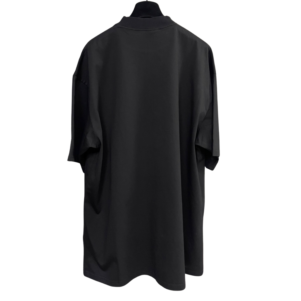 Balenciaga wording embroidered basic Tee