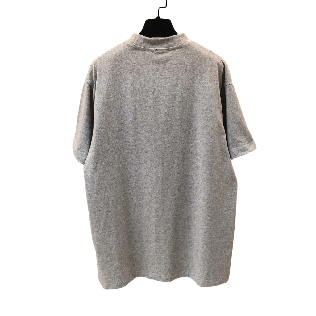 Balenciaga luxury wording embroidered basic Tee