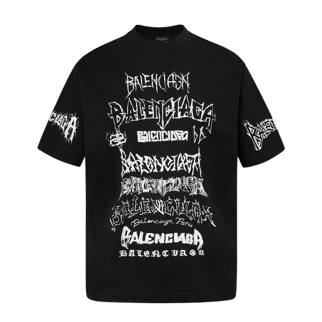 Balenciaga sanskrit alphabet full body print Tee