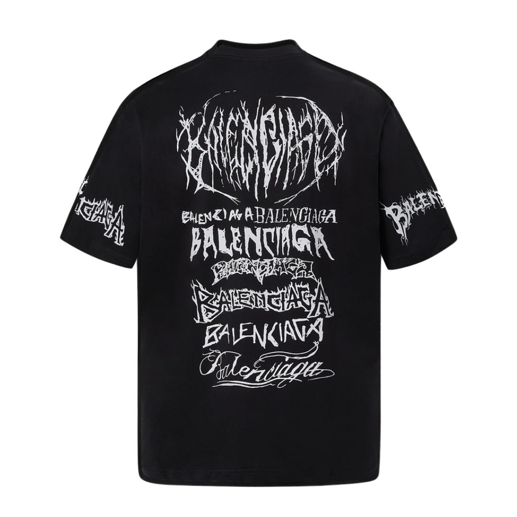 Balenciaga sanskrit alphabet full body print Tee