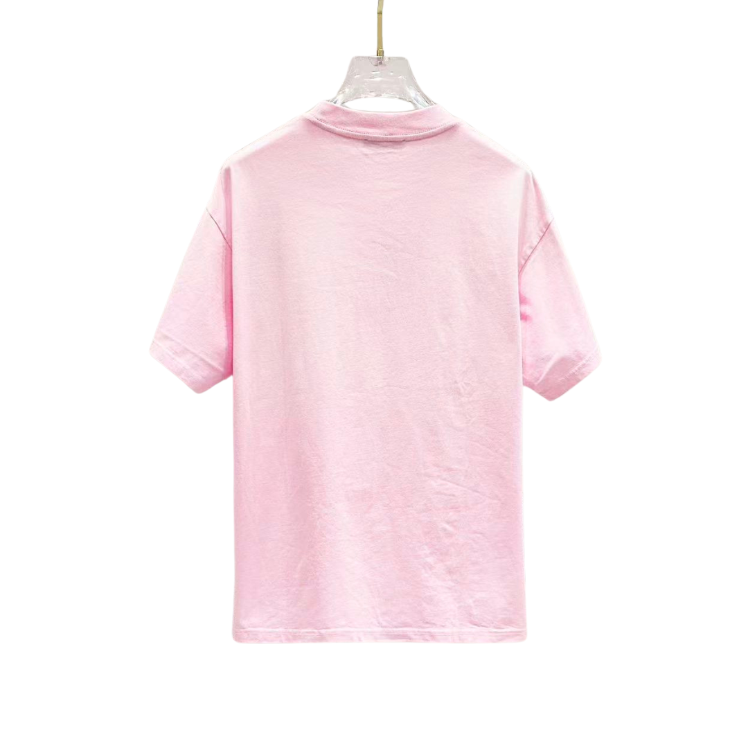 Prada Embroidered empty logo Tee