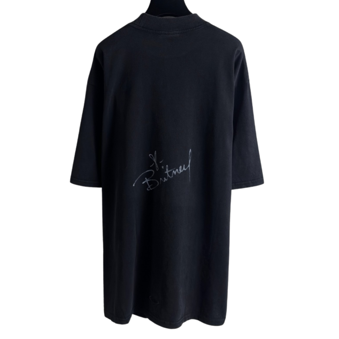 Balenciaga Britney Spears Series Oversized Tee in Cotton