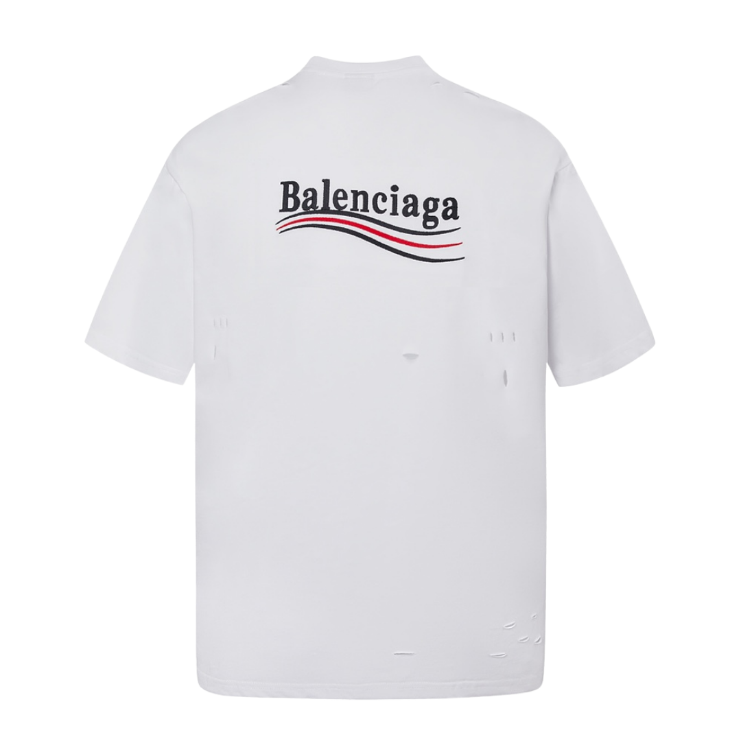 Balenciaga basic wave logo Tee