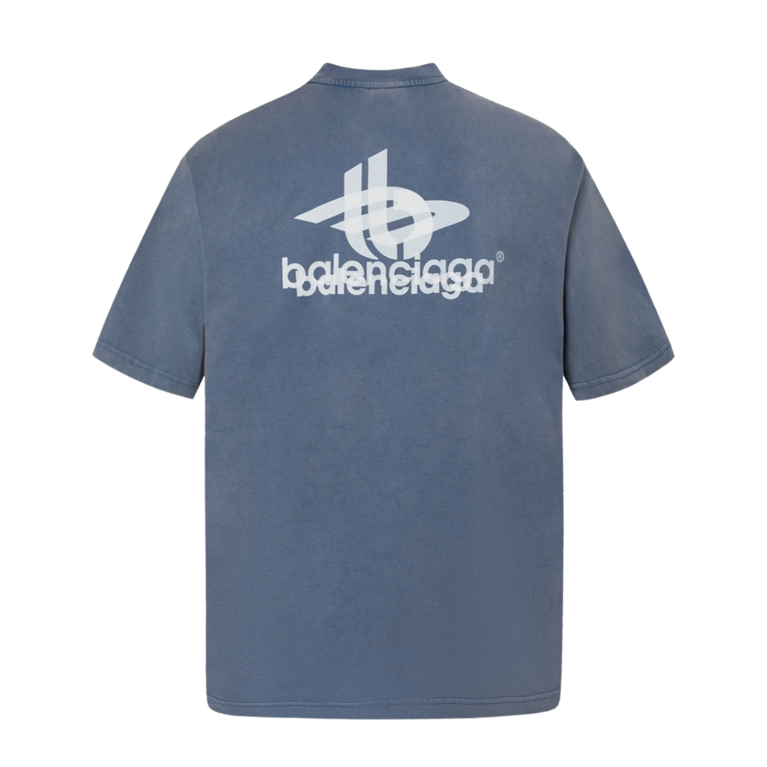Balenciaga phantom overlapping Tee