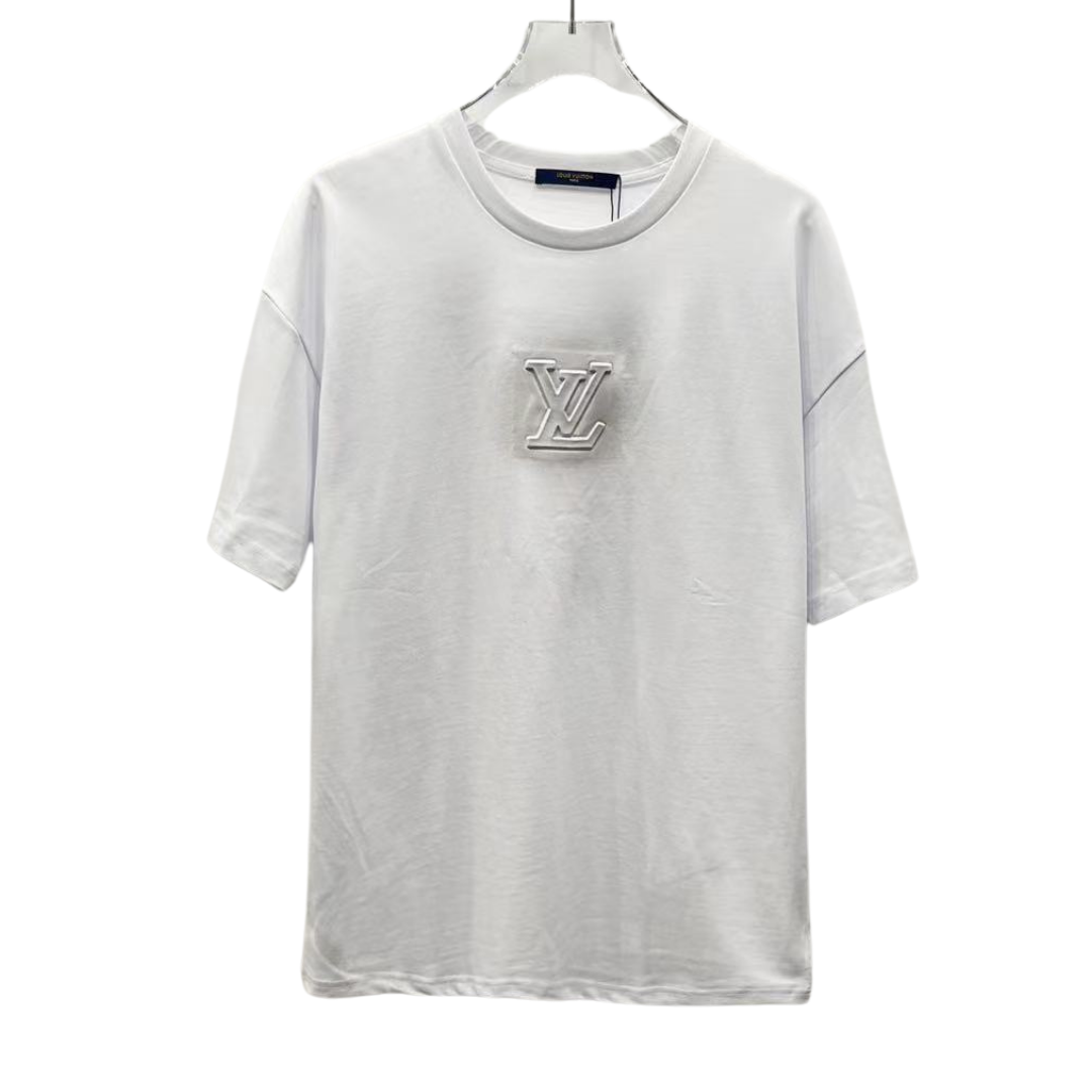 Louis Vuitton T-Shirt 3D logo with back designed