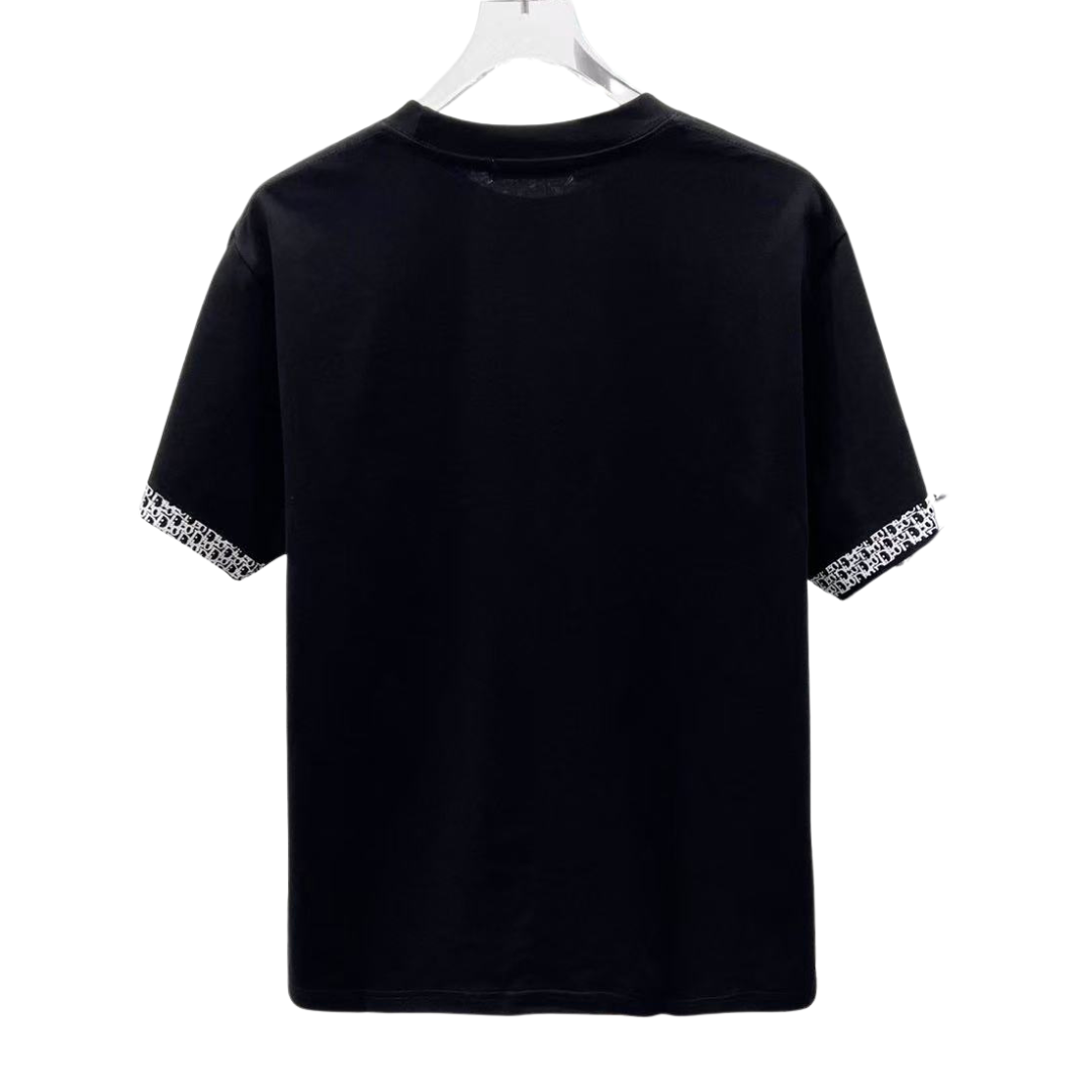Dior Small Beetle Embroidered Logo Tee