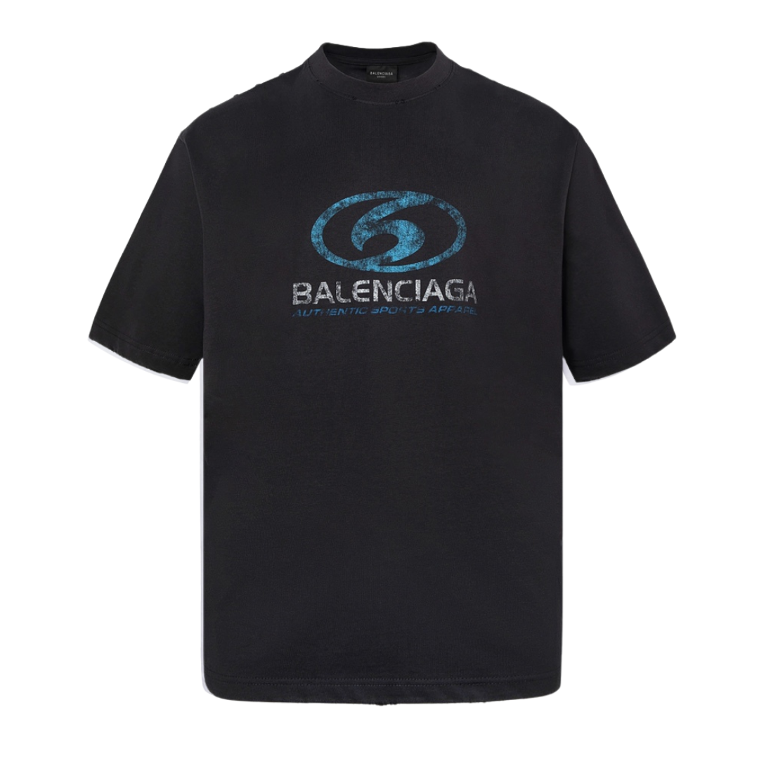 Balenciaga surfer logo basic Tee
