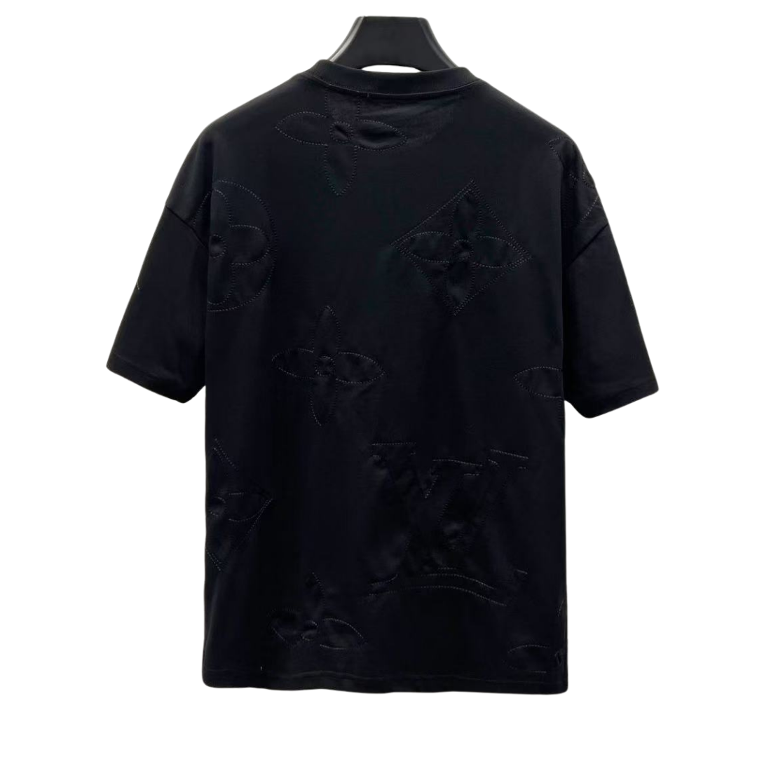 Louis Vuitton T-Shirt full hidden embroidered stitching logo
