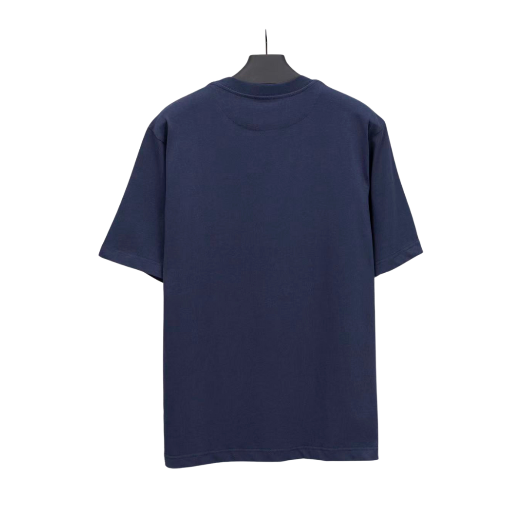 Prada neck triangle logo Tee