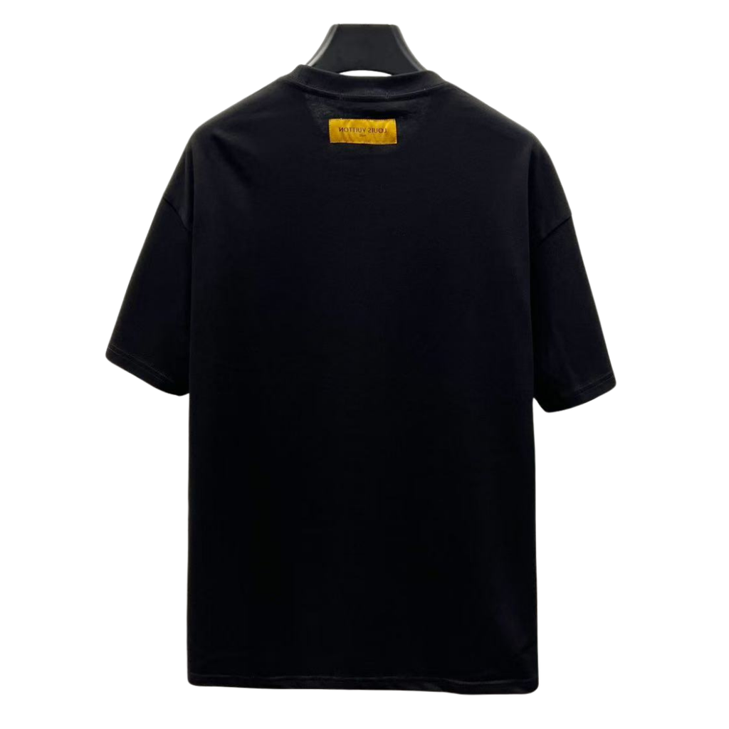 Louis Vuitton T-Shirt space spray paint logo designed