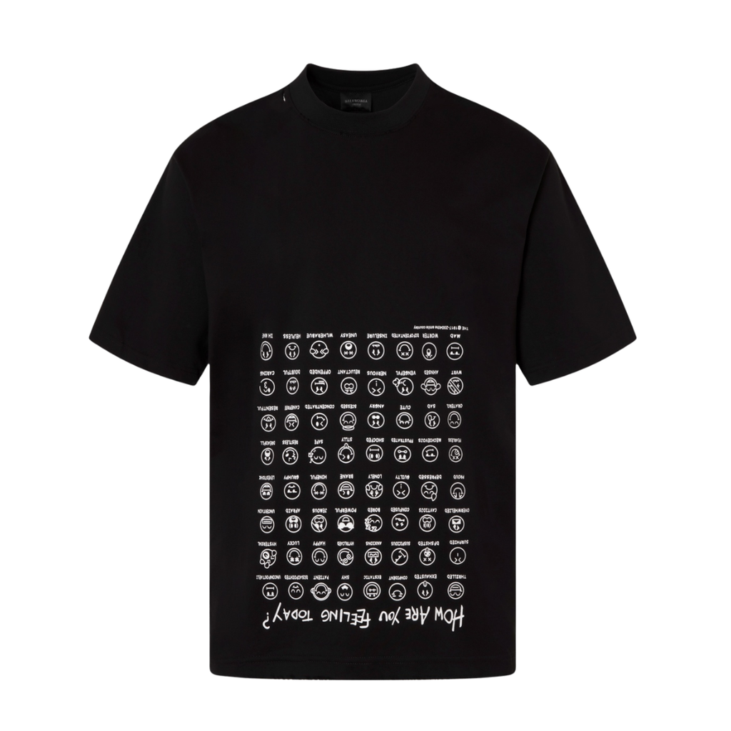 Balenciaga emoji printed Tee