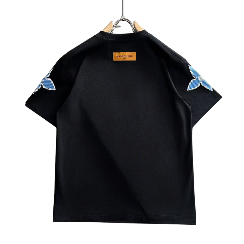Louis Vuitton T-Shirt logo with embroidered dots