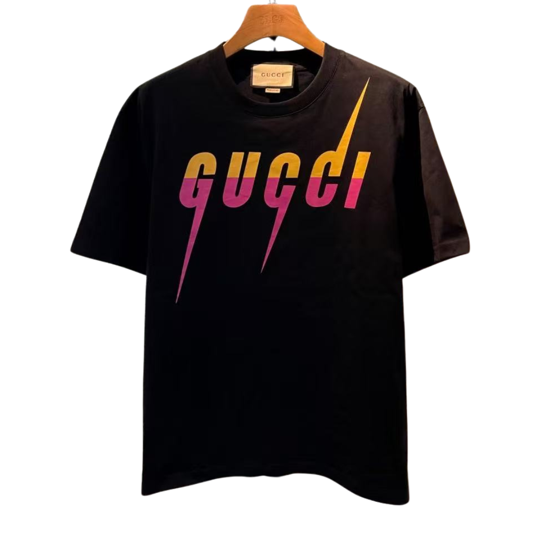 Gucci Thunder Printed Logo Tee