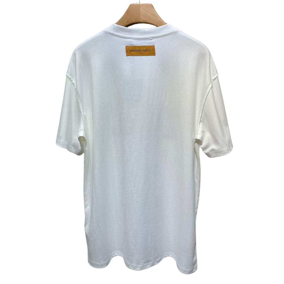 Louis Vuitton T-Shirt Box logo with embroidered wording