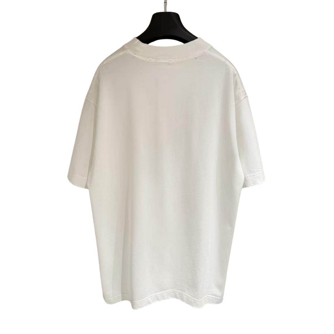 Dior Big Paint Drawe'd Wording Tee
