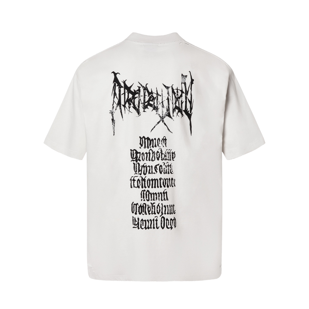 Balenciagia metal outline Tee