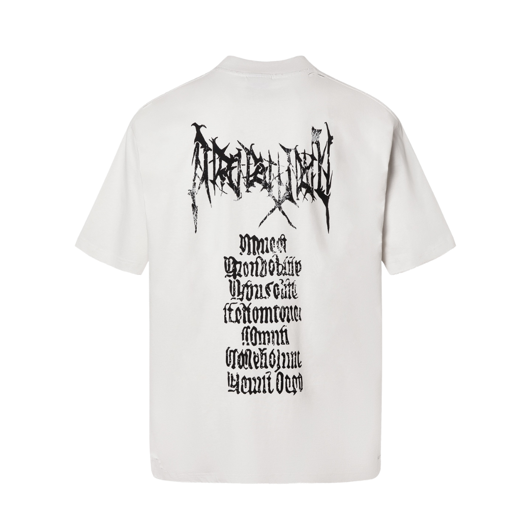 Balenciagia metal outline Tee