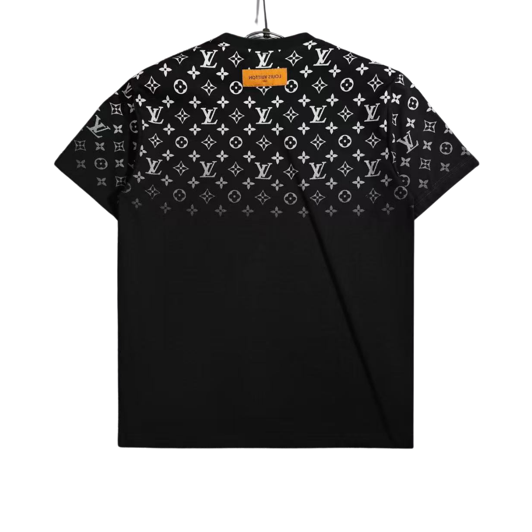 Louis Vuitton T-Shirt half faded monogram