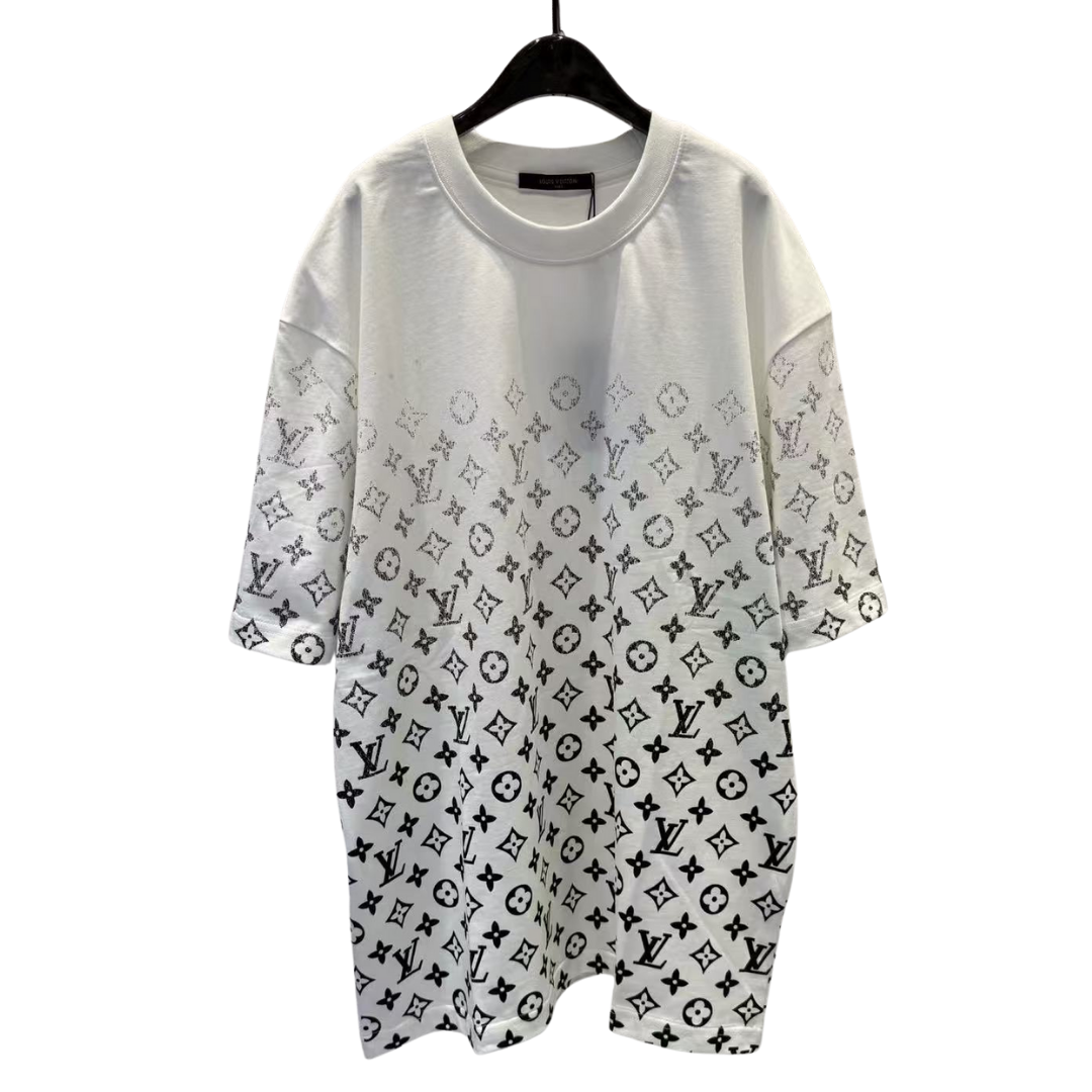Louis Vuitton T-Shirt with faded monogram