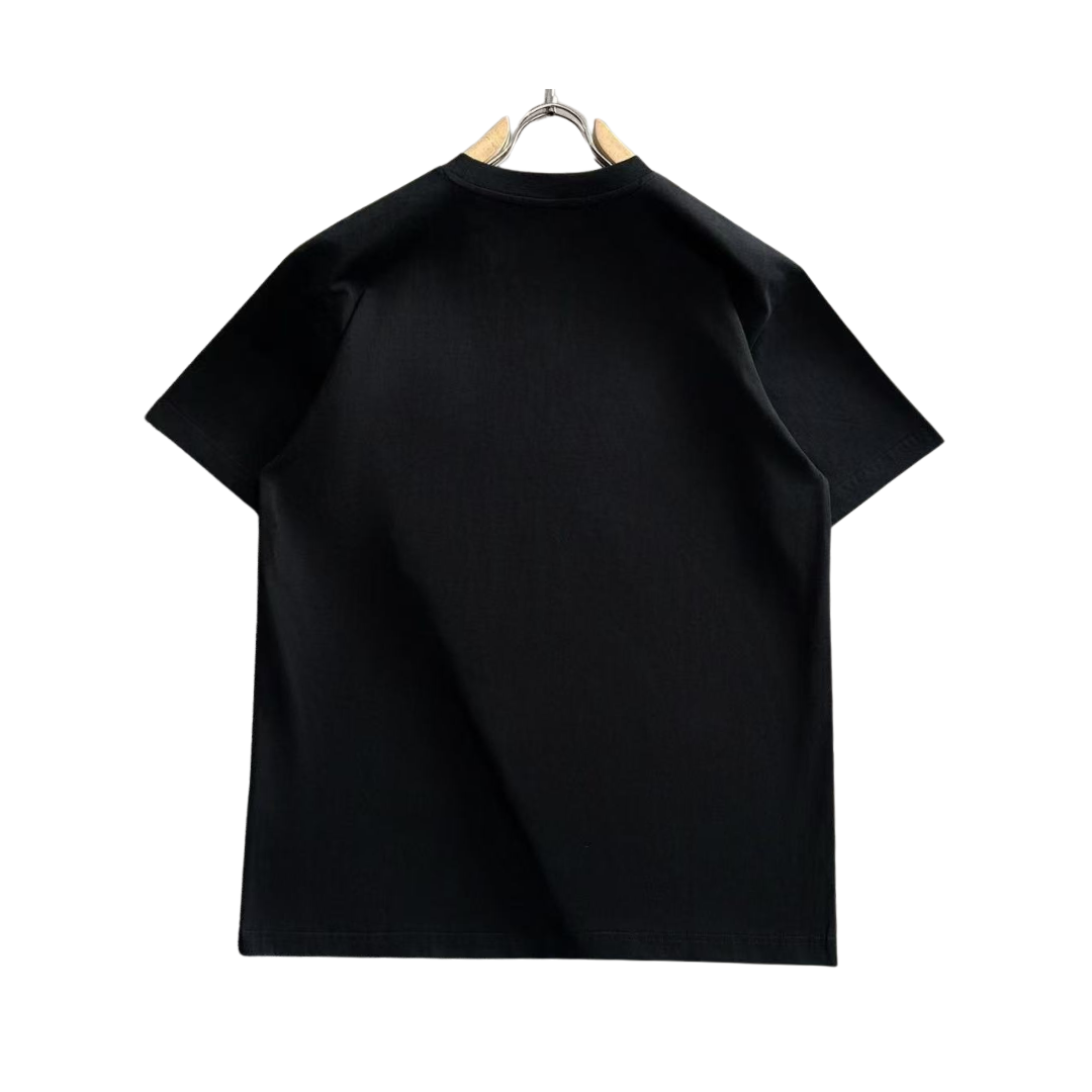 Prada white embroidered logo Tee