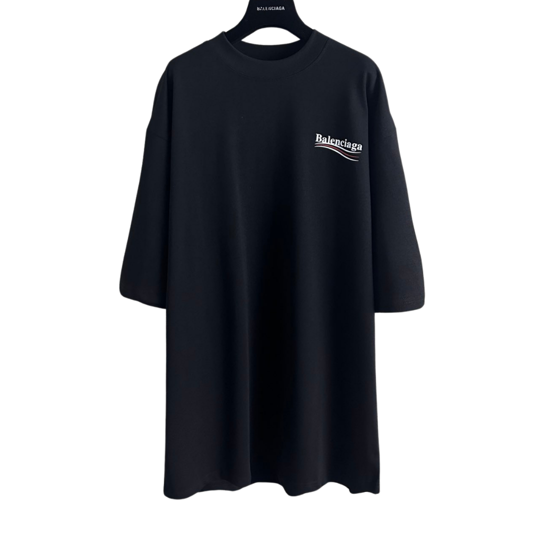 Balenciaga basic wave logo Tee
