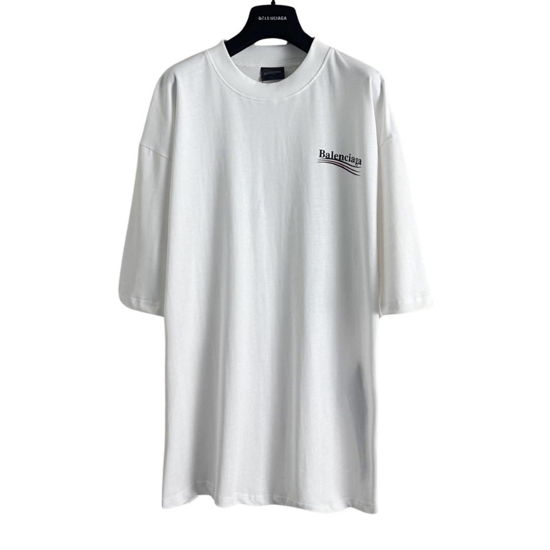 Balenciaga basic wave logo Tee