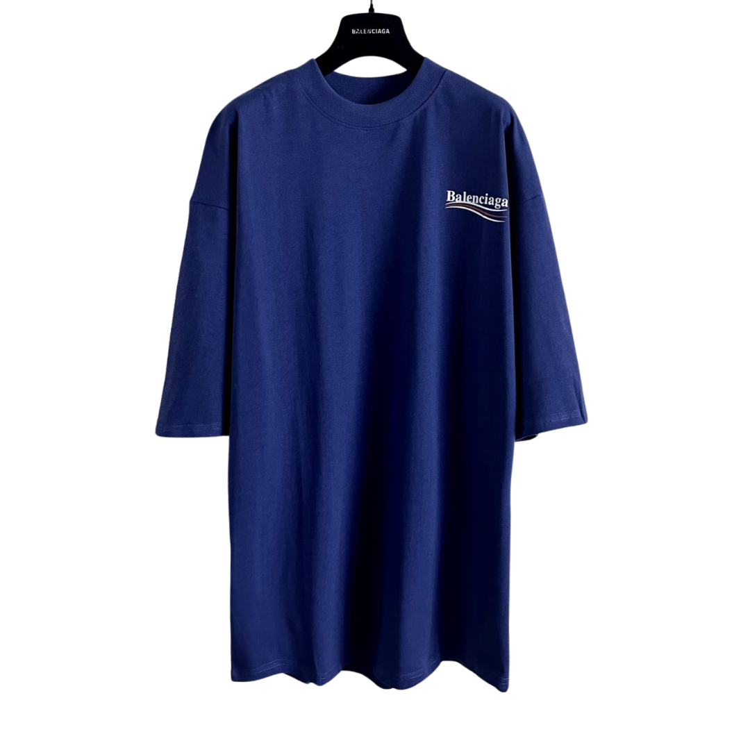 Balenciaga basic wave logo Tee