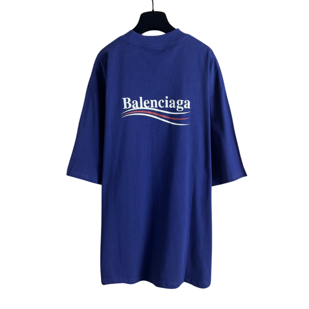 Balenciaga basic wave logo Tee