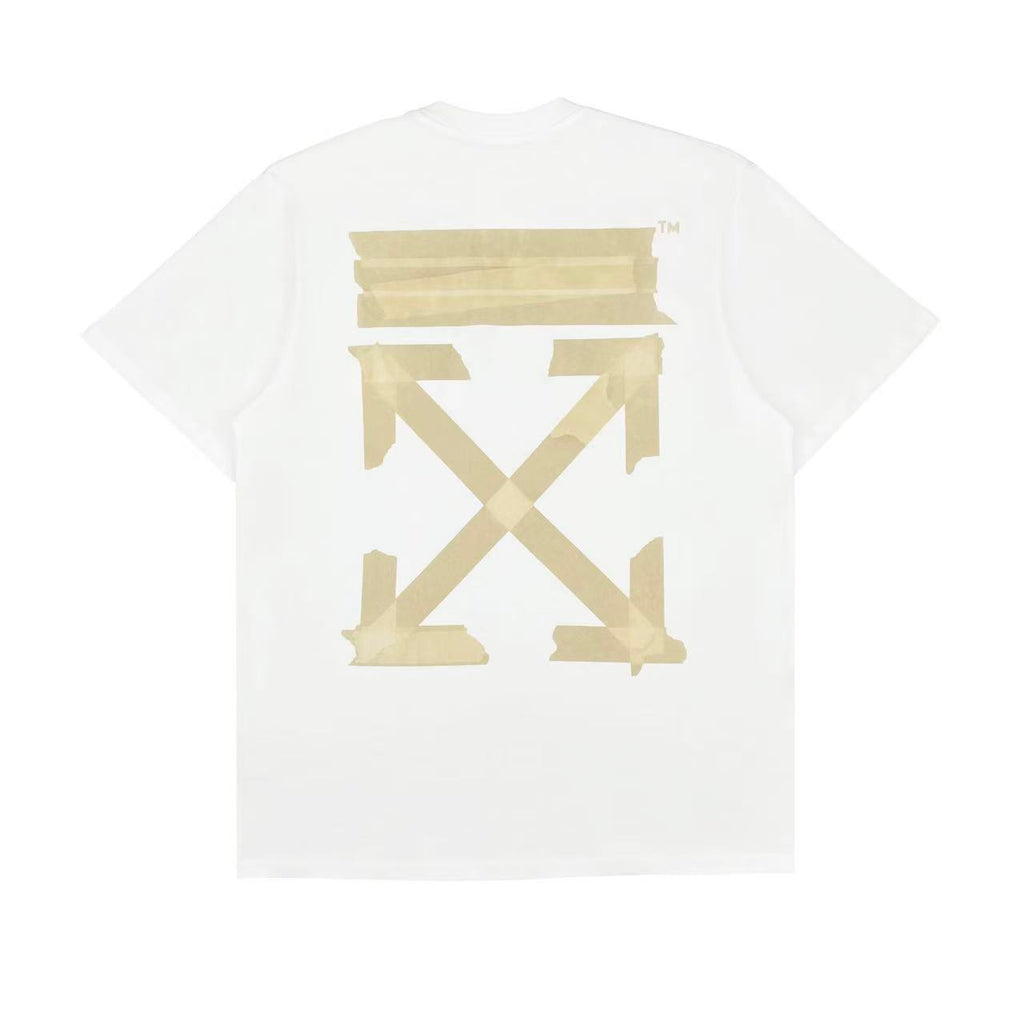 Off White Taped Logo