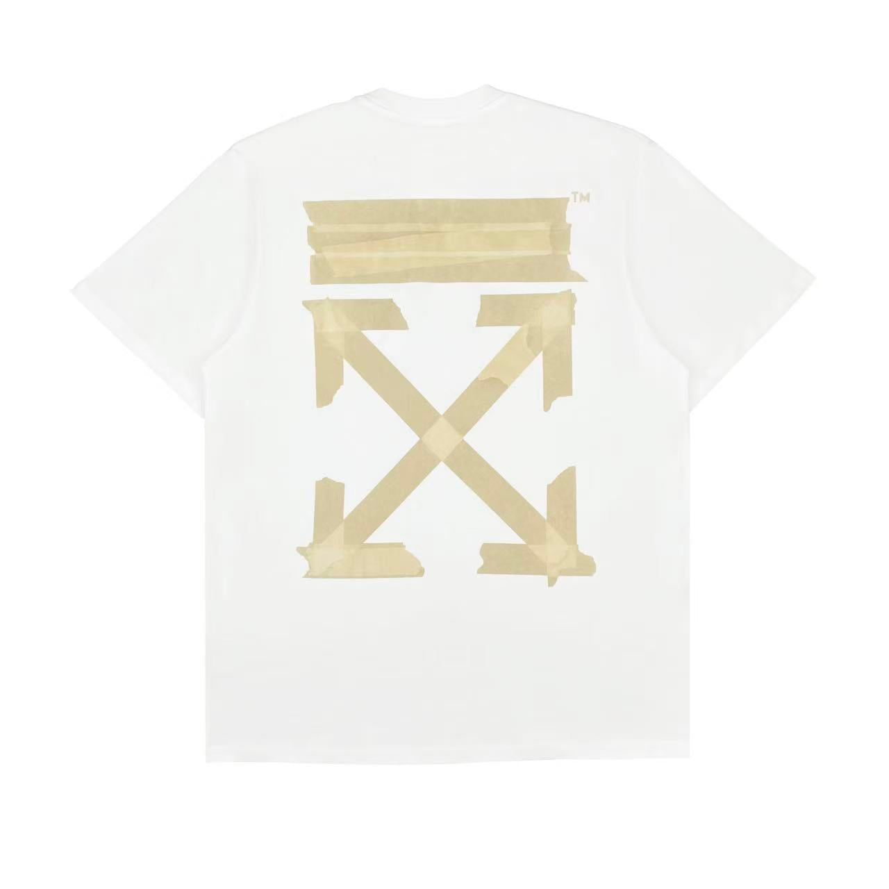 Off White Taped Logo