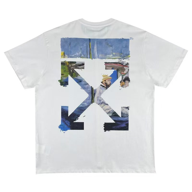 Off White vangolf small logo Tee