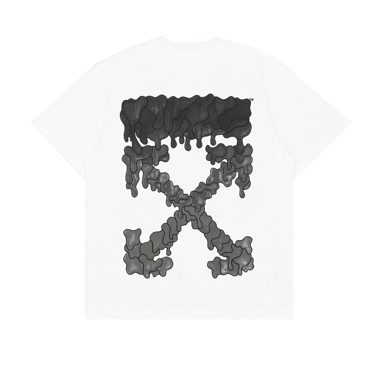 Off White 3 Logo designed Tee