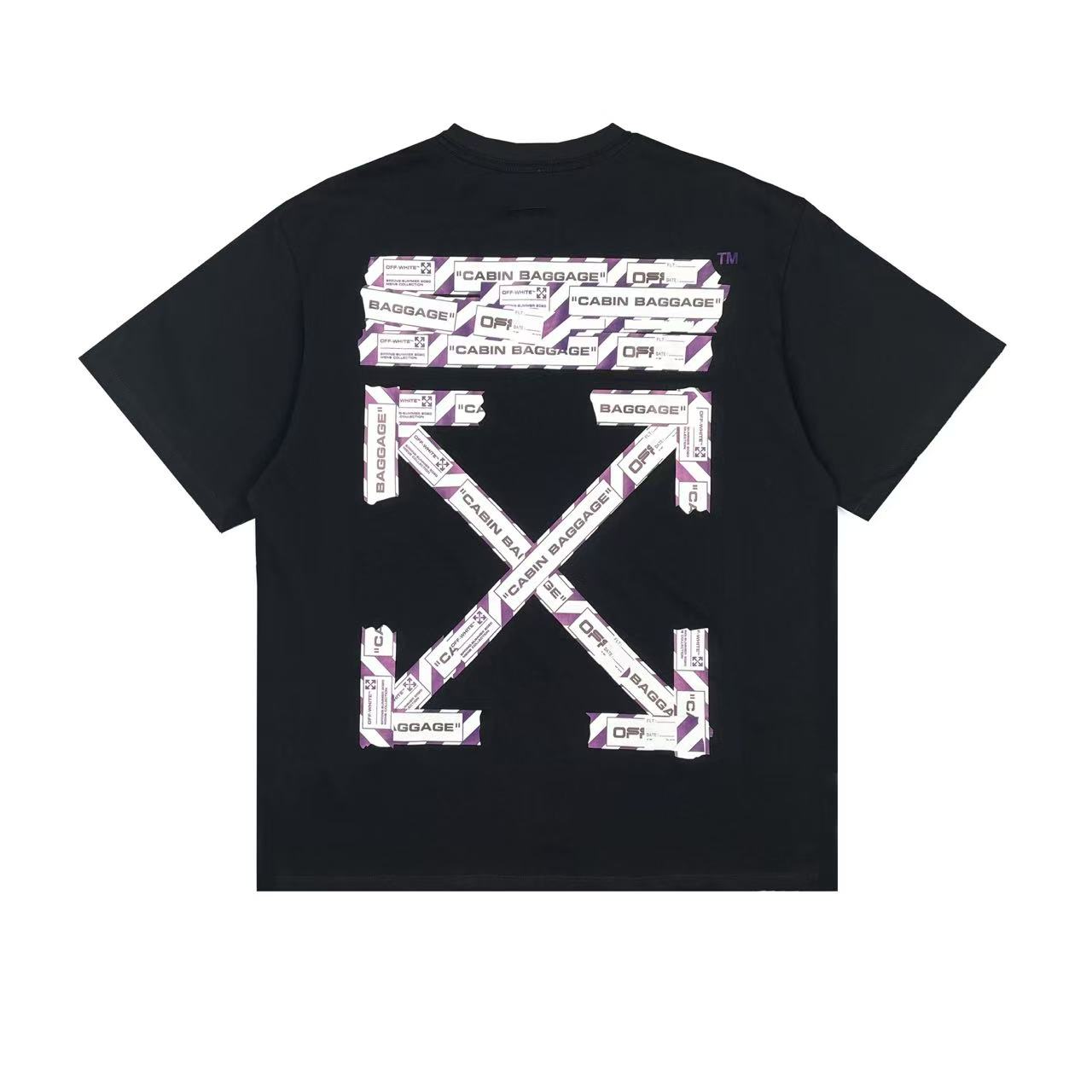 Off White Cabin Badge designed Tee