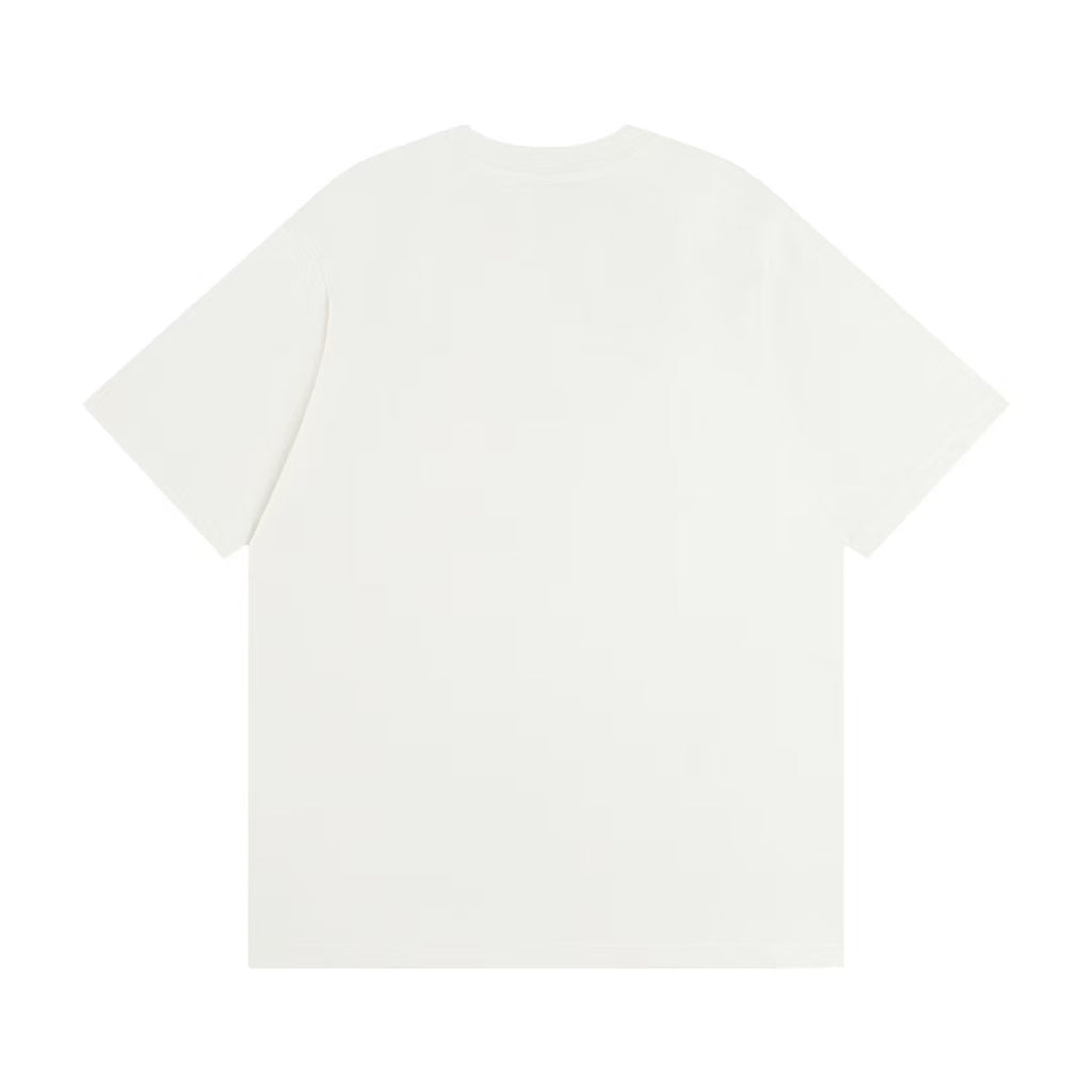 Prada basic white triangle logo