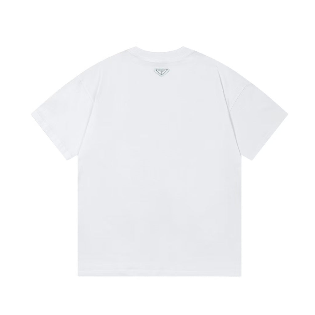 Prada anchor designed printed Tee