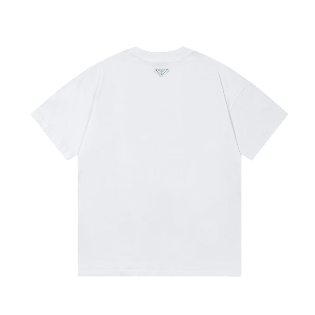 Prada anchor designed printed Tee