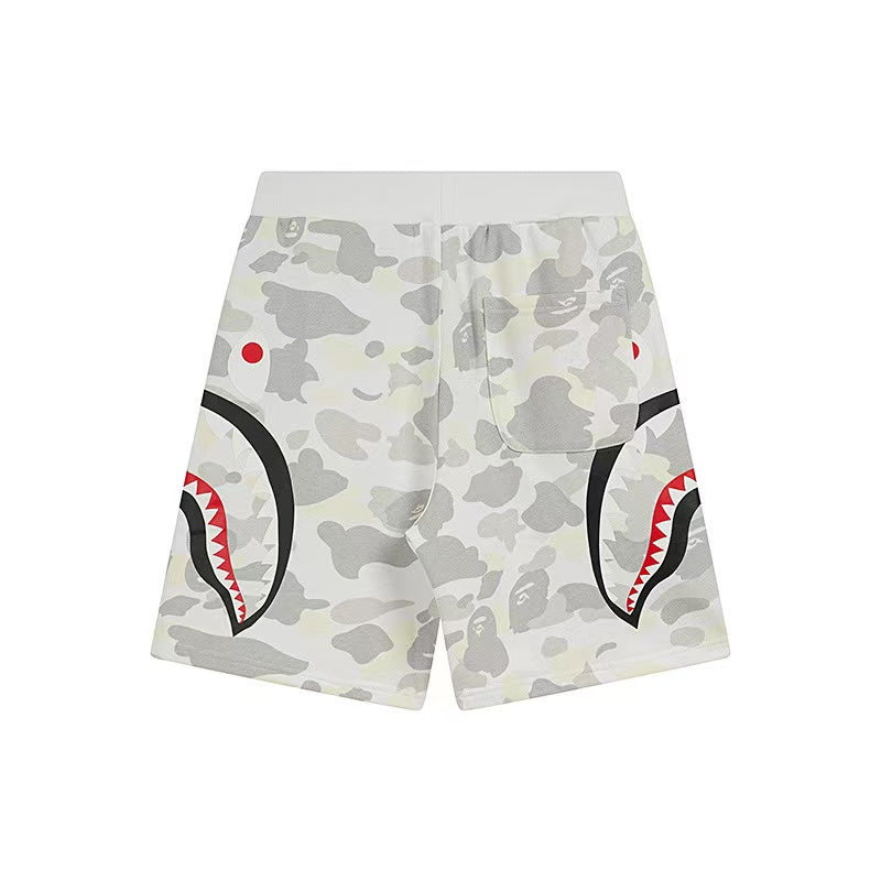 BAPE Color Camo Shark Shorts